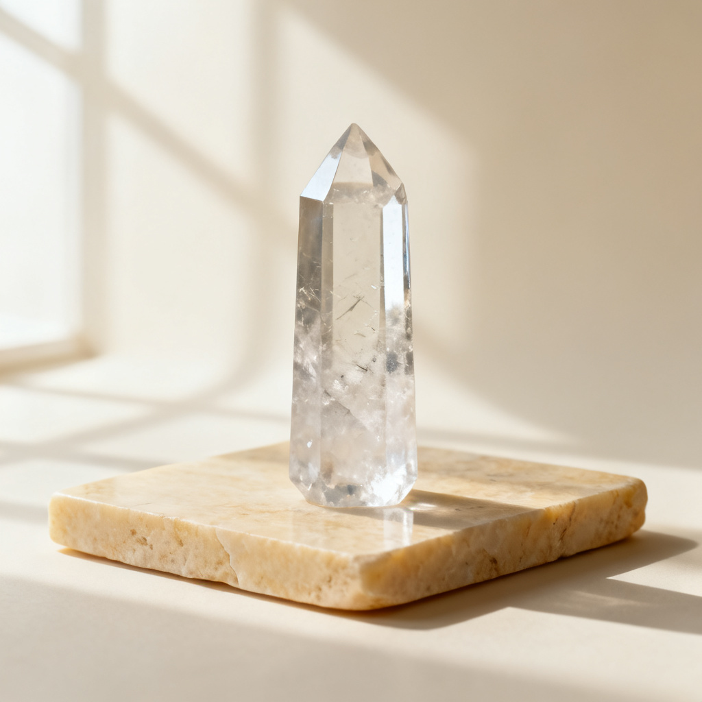 Clear Quartz Tower